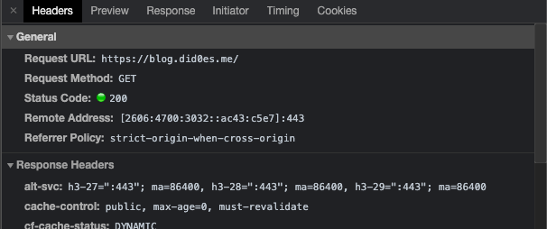 h3-29が付与されている様子